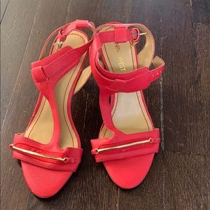 Nine West red heels